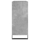 vidaXL betonszürke szerelt fa hanglemezszekrény 84,5 x 38 x 89 cm