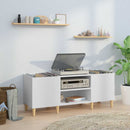 vidaXL fehér, rétegelt lemezszekrény 121 x 38 x 48 cm, fa textúra