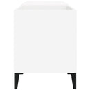 vidaXL fehér szerelt fa hanglemezszekrény 84,5x38x48 cm