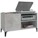 vidaXL betonszürke szerelt fa hanglemezszekrény 84,5x38x48 cm