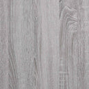 vidaXL szürke sonoma színű szerelt fa hanglemezszekrény 84,5x38x48 cm