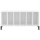 vidaXL fehér szerelt fa hanglemezszekrény 100 x 38 x 48 cm