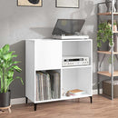 vidaXL fehér szerelt fa hanglemezszekrény 84,5 x 38 x 89 cm