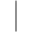 vidaXL fekete fém csere fejtámla 140 cm