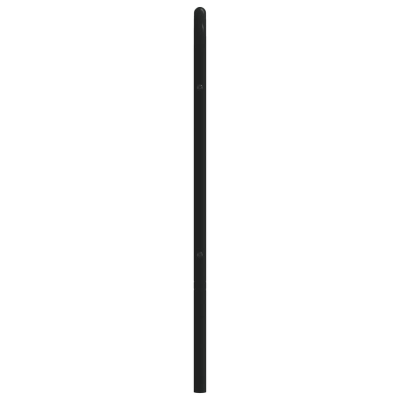 vidaXL fekete fém fejtámla 150 cm