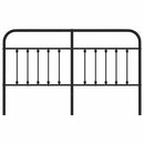 vidaXL fekete fém csere fejtámla 160 cm