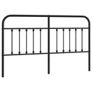 vidaXL fekete fém csere fejtámla 180 cm