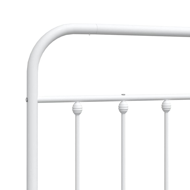 vidaXL fehér fém fejtámla 107 cm
