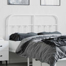 vidaXL fehér fém csere fejtámla 120 cm