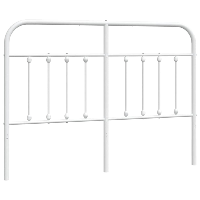 vidaXL fehér fém fejtámla 150 cm