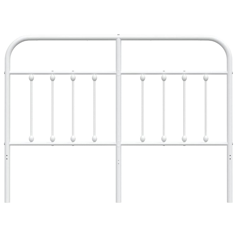 vidaXL fehér fém fejtámla 150 cm