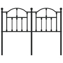 vidaXL fekete fém csere fejtámla 120 cm