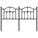 vidaXL fekete fém csere fejtámla 150 cm