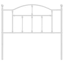 vidaXL fehér fém fejtámla 100 cm