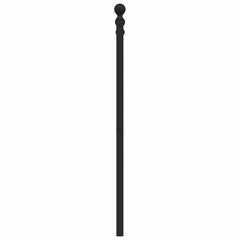 vidaXL fekete fém fejtámla 150 cm