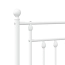 vidaXL fehér fém csere fejtámla 75 cm
