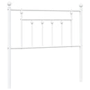 vidaXL fehér fém csere fejtámla 90 cm