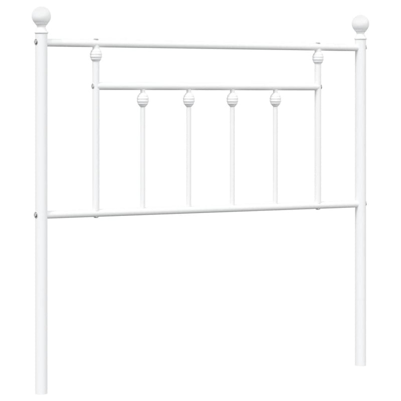 vidaXL fehér fém fejtámla 90 cm