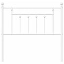 vidaXL fehér fém csere fejtámla 90 cm