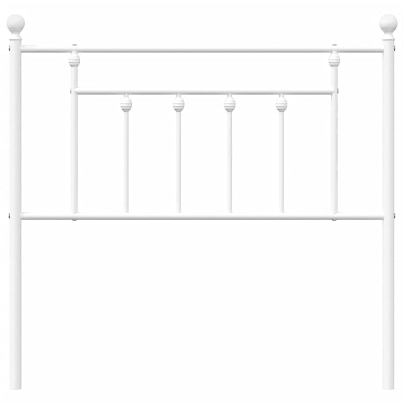 vidaXL fehér fém fejtámla 90 cm