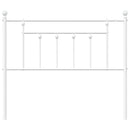 vidaXL fehér fém csere fejtámla 100 cm