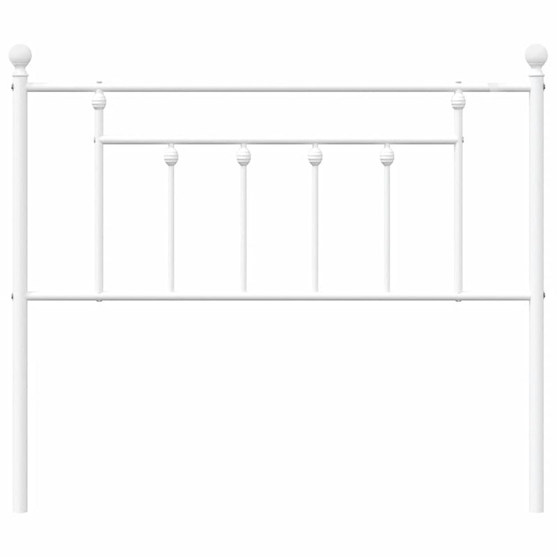 vidaXL fehér fém fejtámla 100 cm