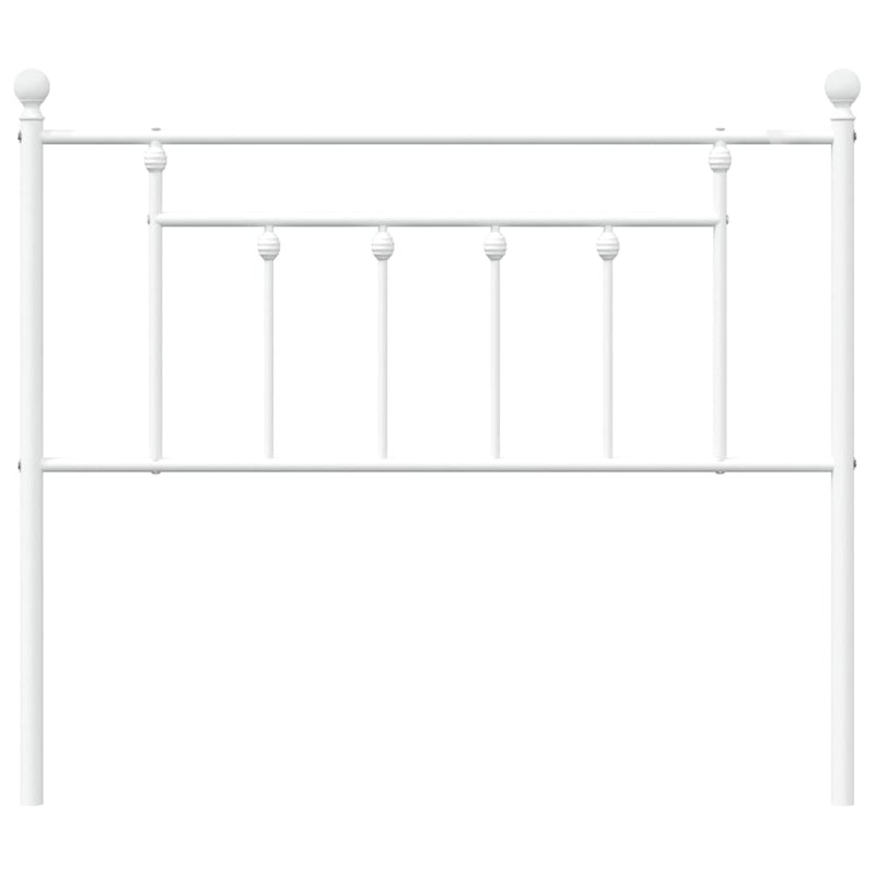 vidaXL fehér fém fejtámla 107 cm
