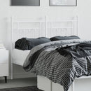 vidaXL fehér fém csere fejtámla 120 cm