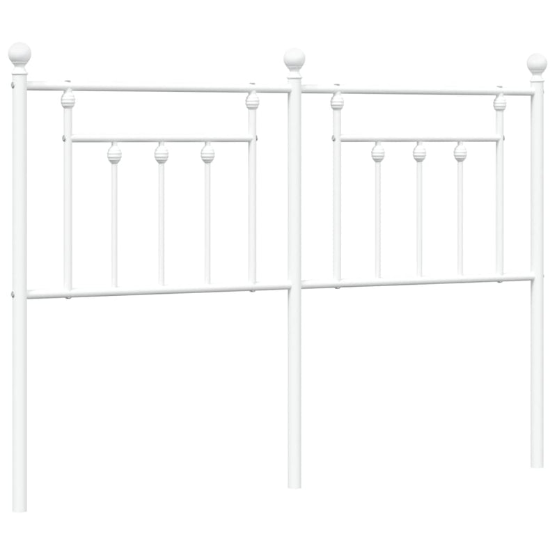 vidaXL fehér fém fejtámla 150 cm