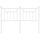 vidaXL fehér fém fejtámla 150 cm