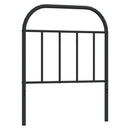 vidaXL fekete fém csere fejtámla 75 cm