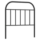 vidaXL fekete fém csere fejtámla 80 cm