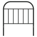 vidaXL fekete fém csere fejtámla 80 cm