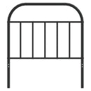 vidaXL fekete fém csere fejtámla 90 cm