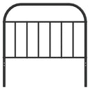 vidaXL fekete fém csere fejtámla 100 cm