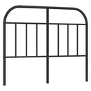 vidaXL fekete fém fejtámla 120 cm