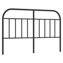vidaXL fekete fém csere fejtámla 150 cm