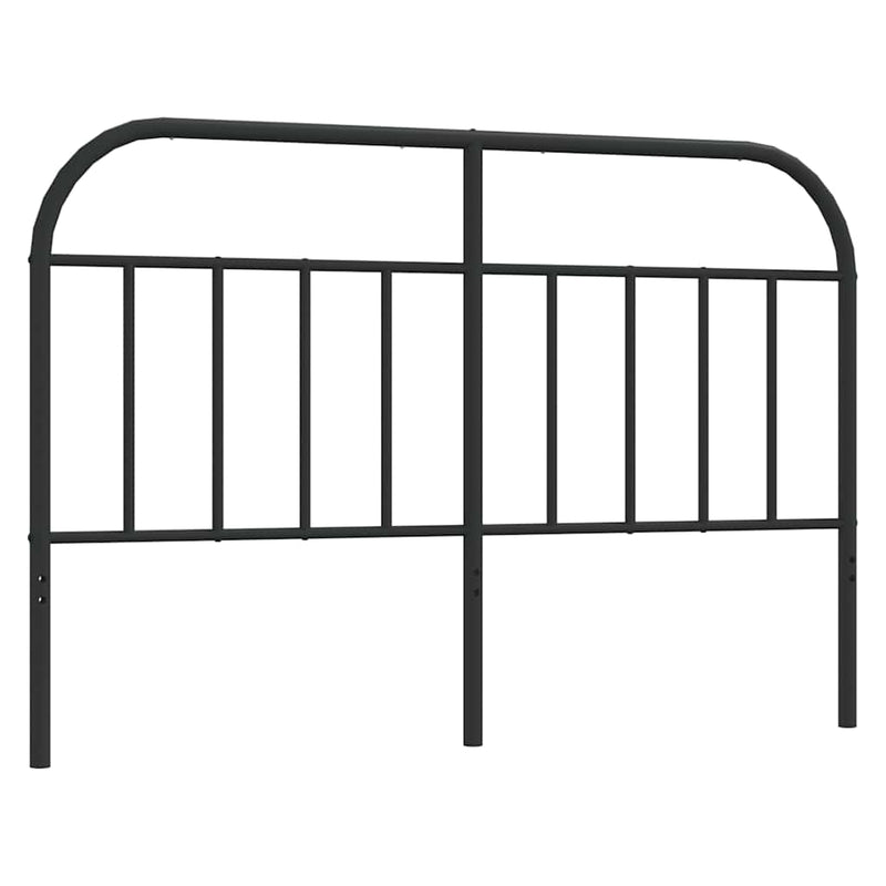 vidaXL fekete fém fejtámla 150 cm