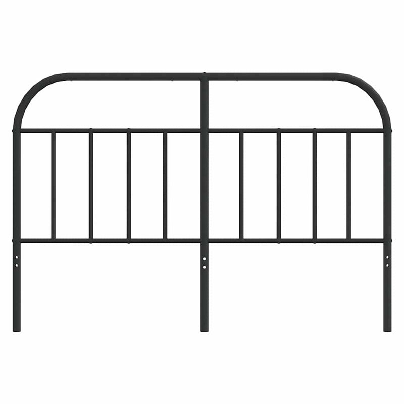 vidaXL fekete fém fejtámla 150 cm