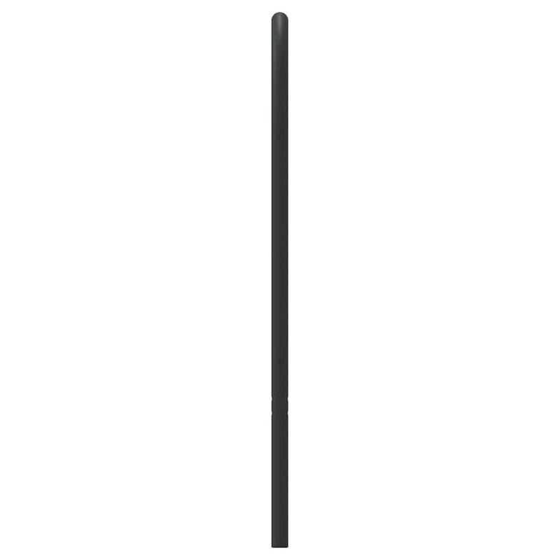vidaXL fekete fém fejtámla 180 cm