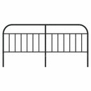 vidaXL fekete fém csere fejtámla 193 cm