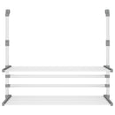 vidaXL alumínium erkély ruhaszárító 89 x 25 x (60-95) cm