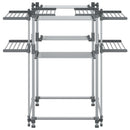 vidaXL alumínium ruhaszárító állvány 107 x 107 x 120 cm