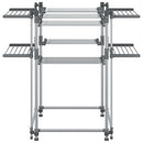 vidaXL alumínium ruhaszárító állvány 107 x 107 x 120 cm