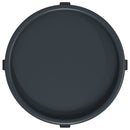 vidaXL 2 db szürke kerekes virágtartó átmérő 34 cm 35 kg