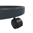 vidaXL 2 db szürke kerekes virágtartó átmérő 34 cm 35 kg