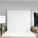 vidaXL fekete acél háttérállvány 254x243 cm