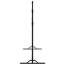 vidaXL fekete acél háttérállvány 305x243 cm