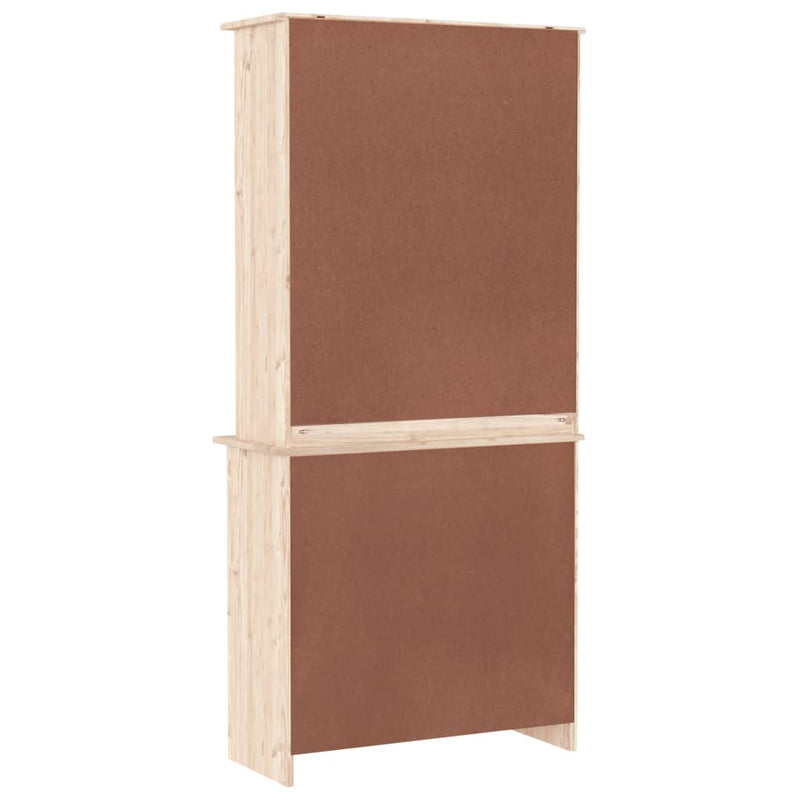 vidaXL ALTA tömör fenyőfa magasszekrény 77 x 35 x 165 cm