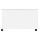 vidaXL ALTA fehér tömör fenyőfa tárolóláda 73x39,5x43 cm